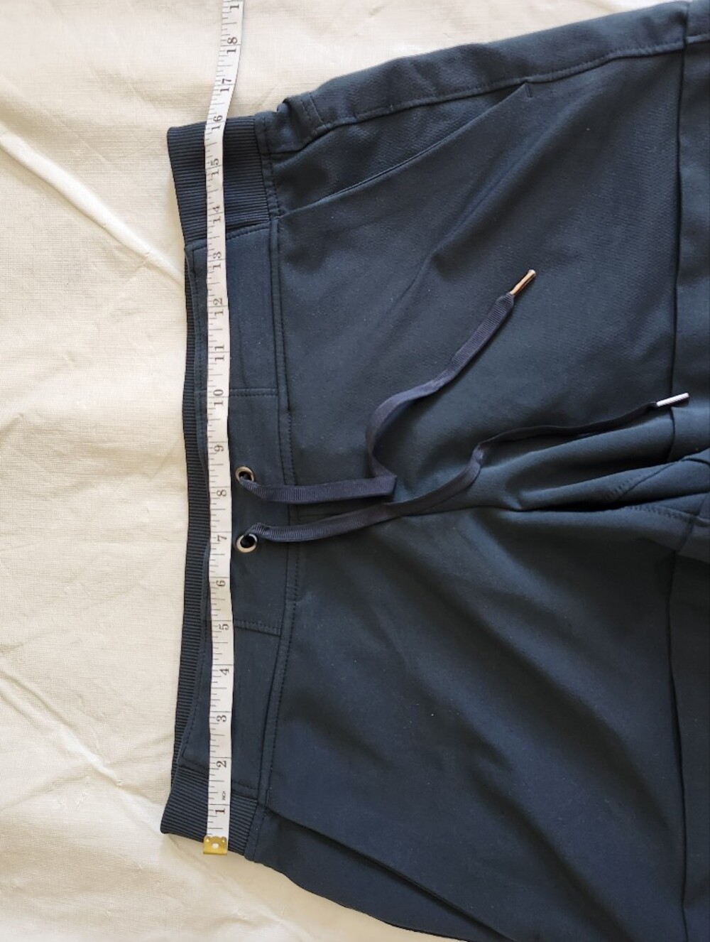 Athleta Navy Drawstring Athletic Shorts - Picture 5 of 10